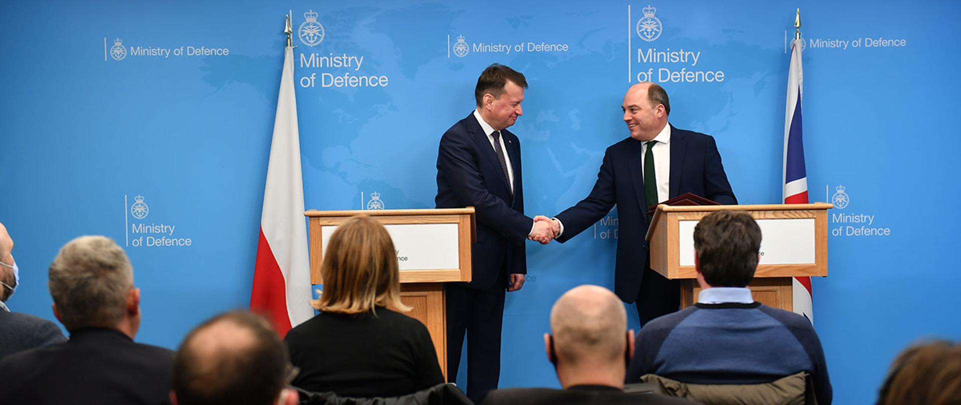 Wizyta Ministra Mariusza Błaszczaka w Wielkiej Brytanii