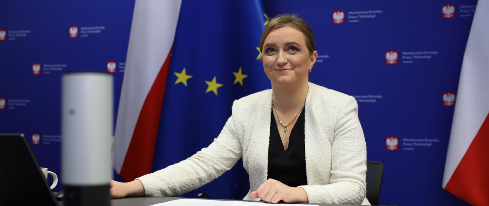 Wiceminister Olga Semeniuk uczestniczy w Ogólnopolskim Szczycie Gospodarczym 2021 r. 