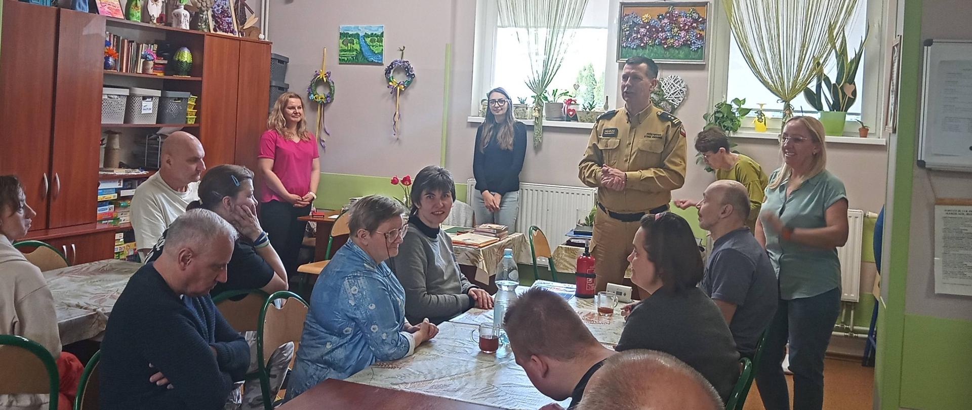 Spotkanie w Środowiskowym Domu Samopomocy