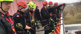 Szkolenie doskonalące z ratownictwa wysokościowego realizowanego przez KSRG w zakresie podstawowym dla strażaków-ratowników OSP