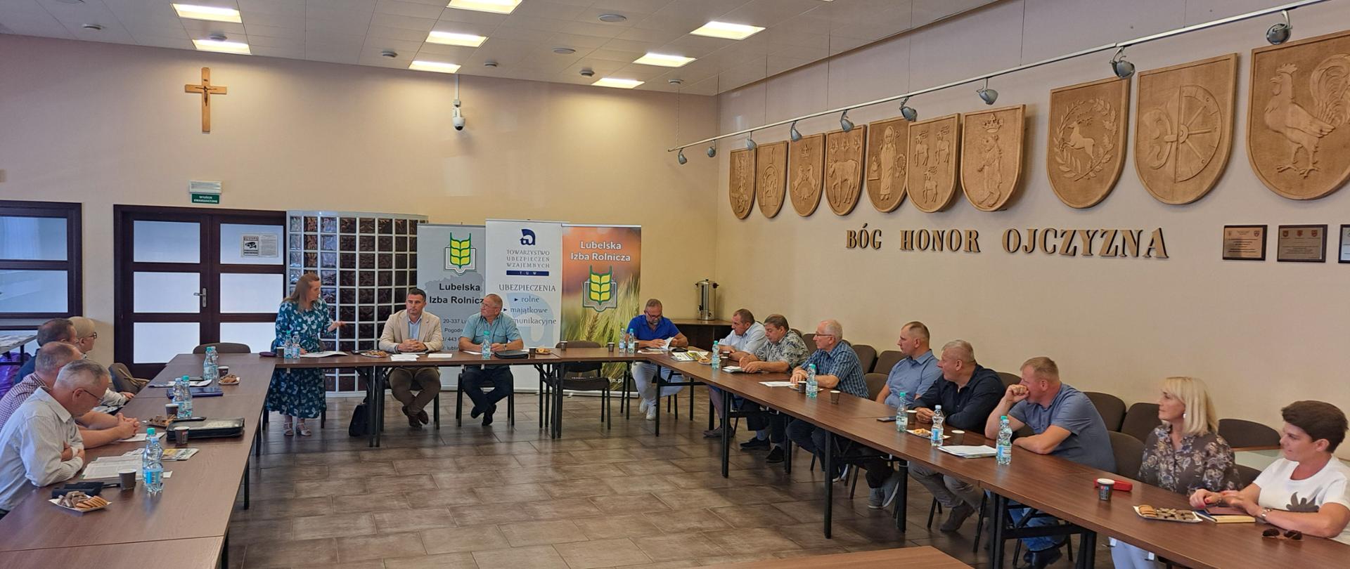 Zebranie członków LIR w Łukowie