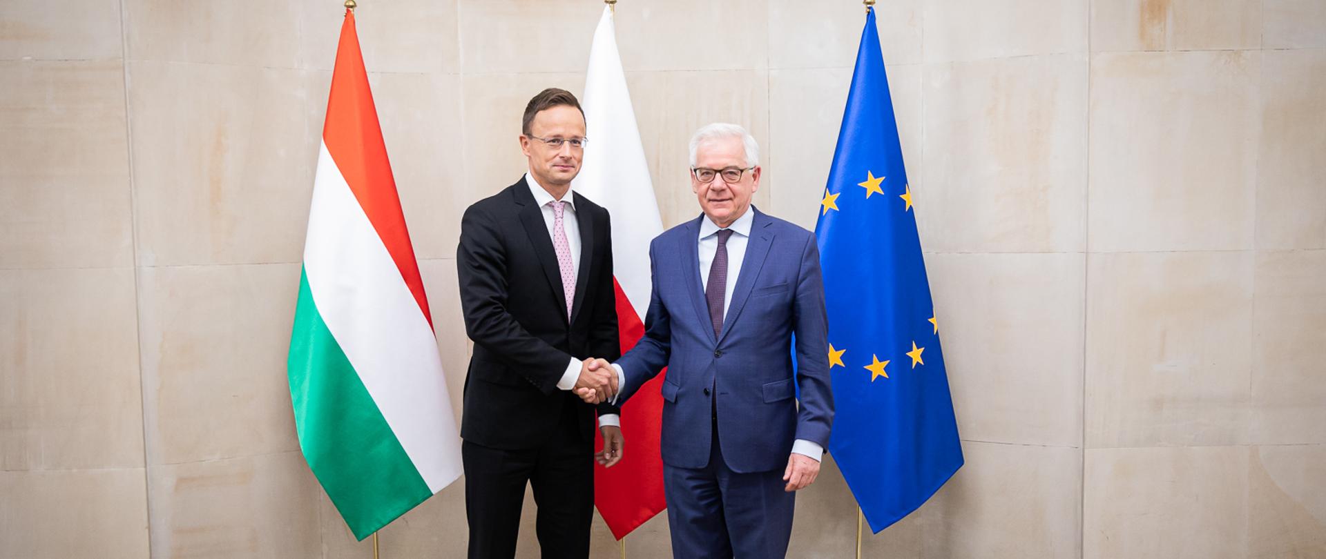 Wizyta ministra spraw zagranicznych Węgier w Warszawie