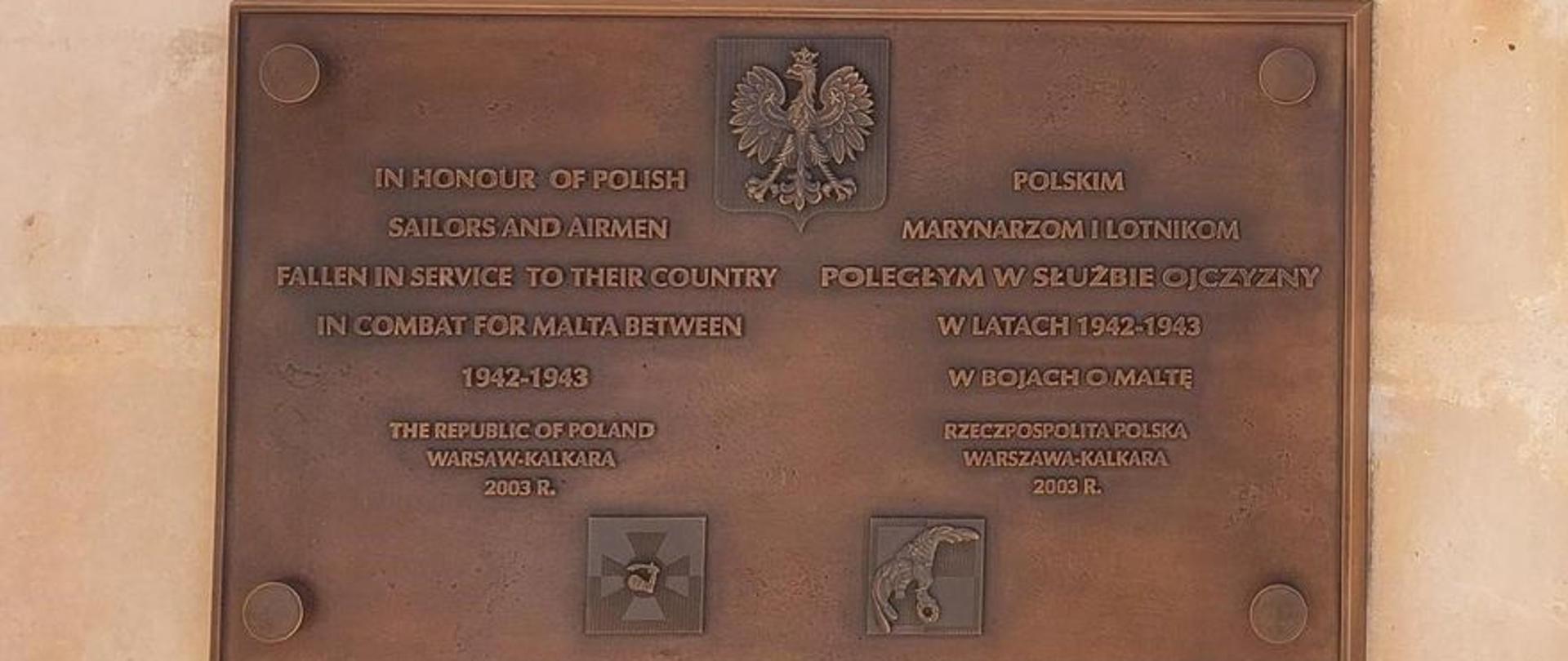 Tablica - cmentarz w Kalkarze