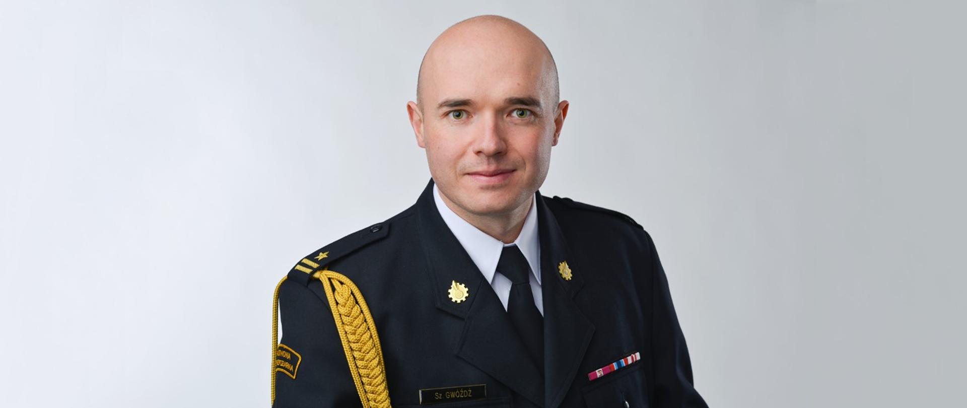 mł. bryg. Szymon Gwóźdź Zastępca Komendanta Powiatowego PSP w Będzinie