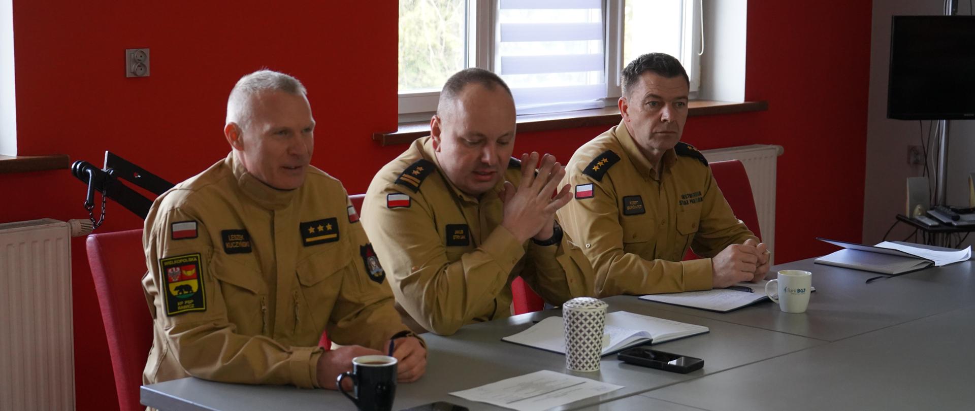 Narada pionu operacyjnego w KP PSP w Rawiczu