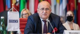 Udział ministra Zbigniewa Raua w posiedzeniu Stałej Rady OBWE w Wiedniu