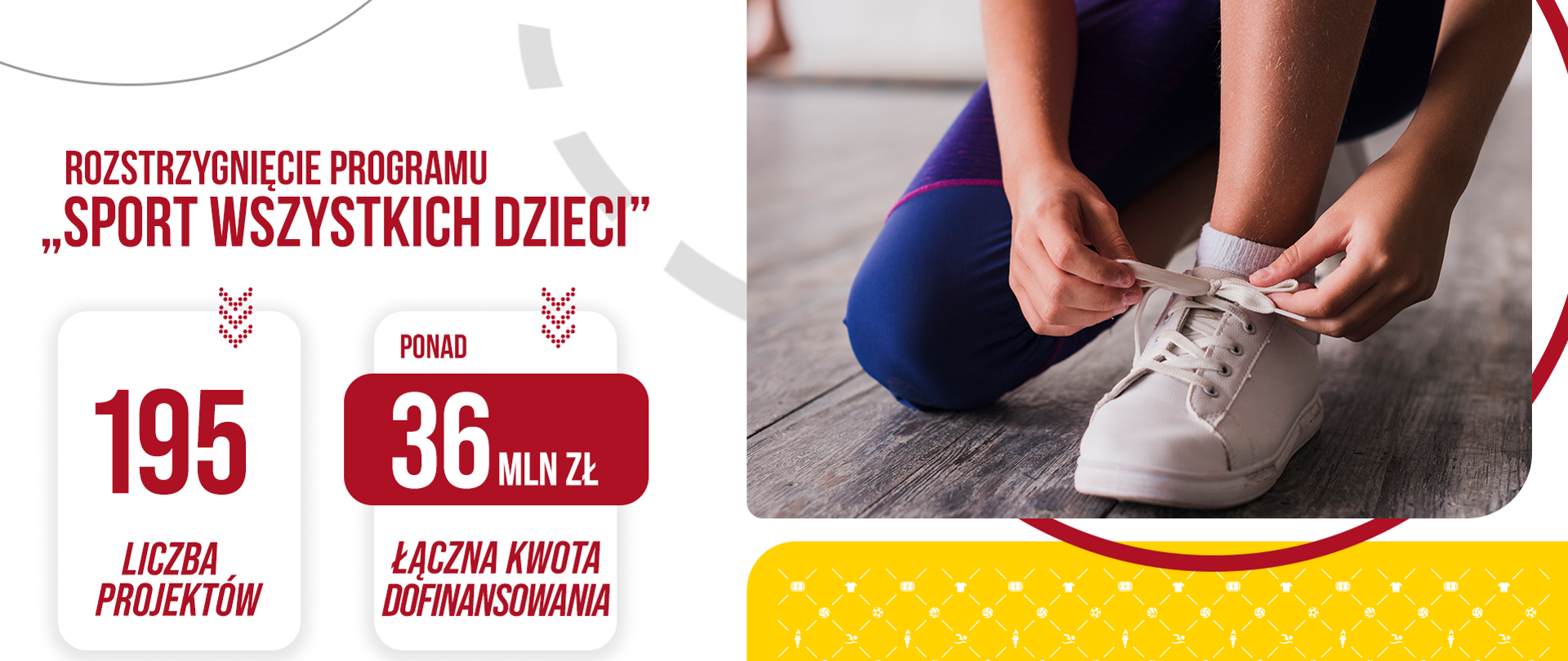 Rozstrzygnięcie zadań w Programie „Sport Wszystkich Dzieci”