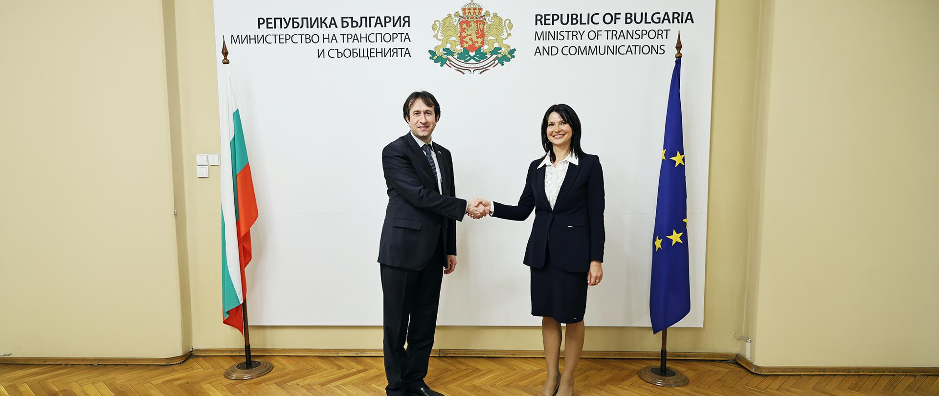 Spotkanie chargé d’affaires a.i. z ministrem transportu i komunikacji Bułgarii11 marca 