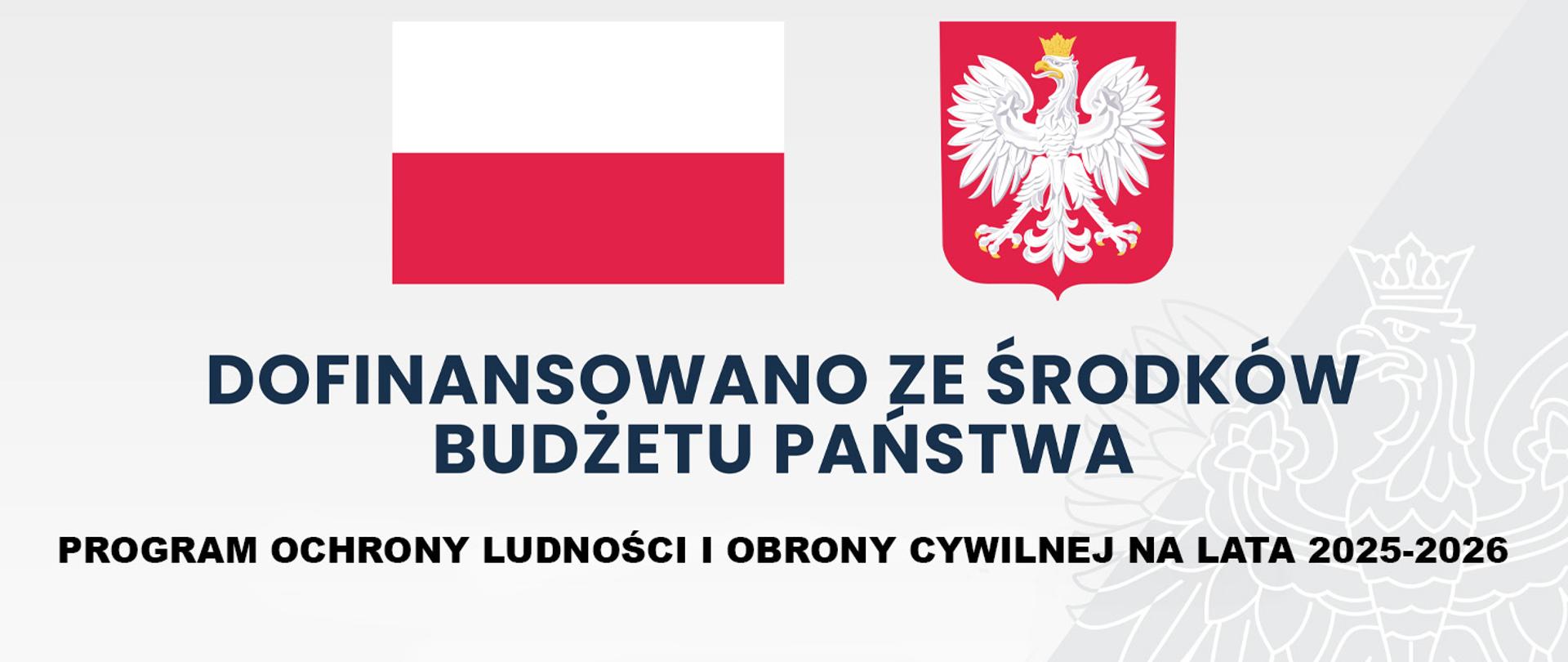 Dofinansowano ze środków budżetu Państwa