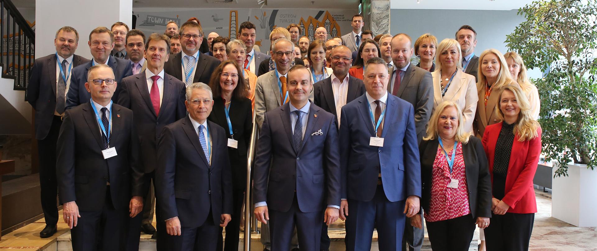 Uczestnicy posiedzenia Komitetu Sterującego CELBET w Poznaniu.