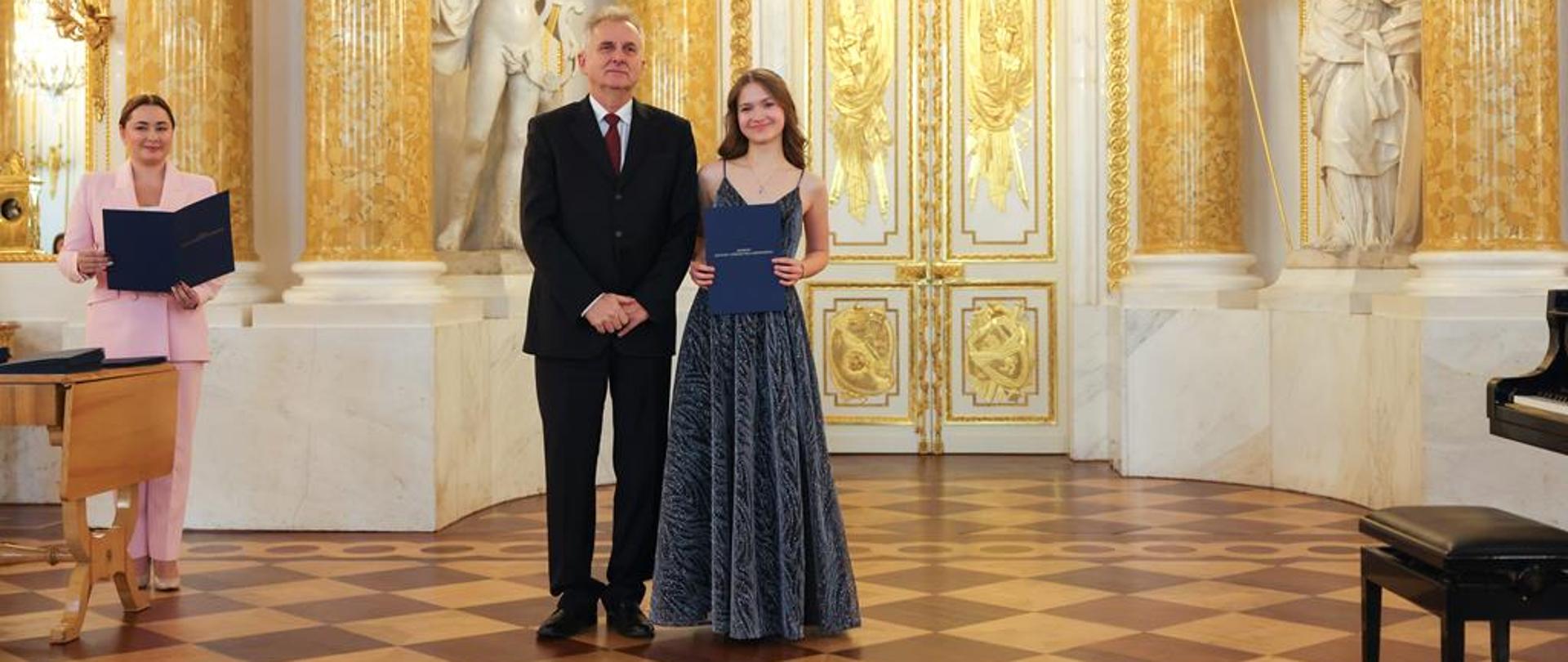 Uroczystość wręczenia stypendiów MKiDN