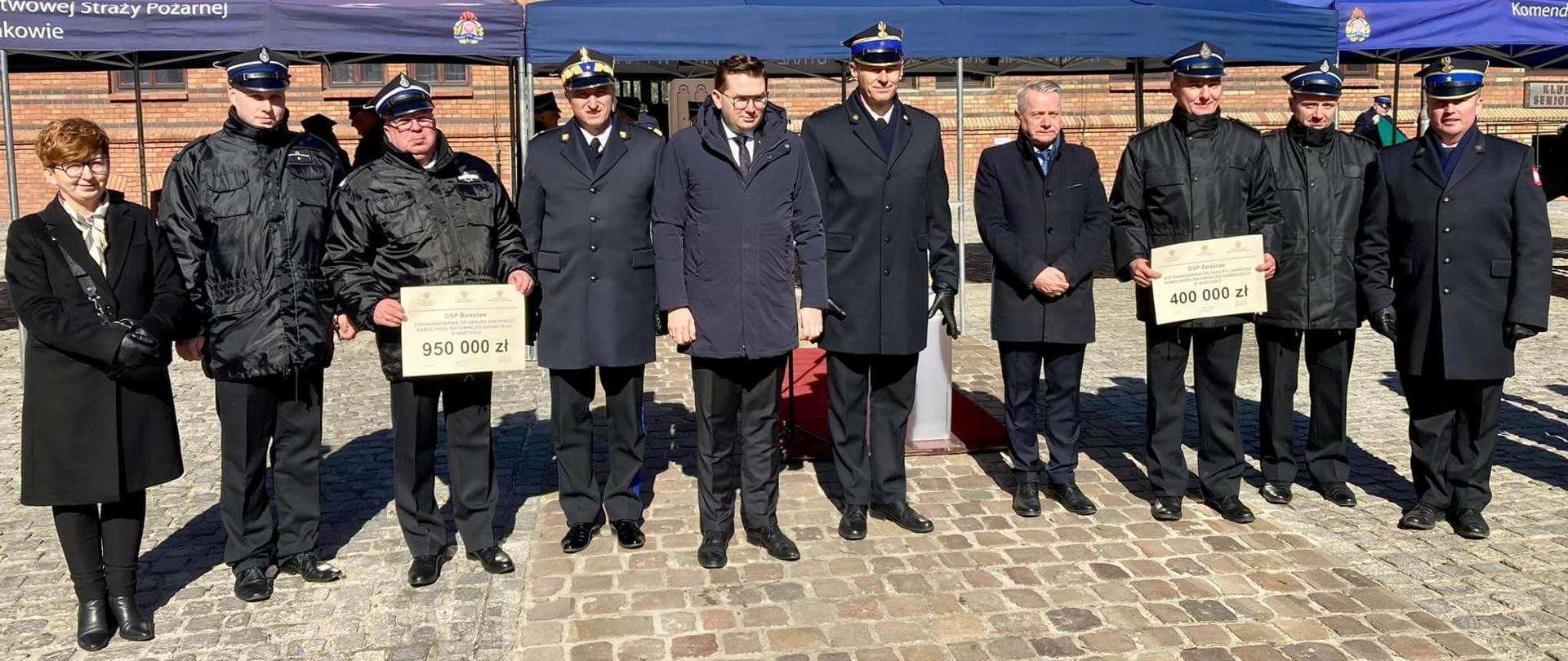 Przekazanie PROMES na zakup pojazdów ratowniczo-gaśniczych