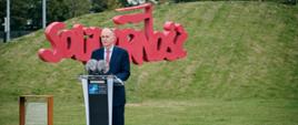 Inauguracja logo Solidarności w Kwaterze Głównej NATO_9 września 2020