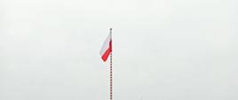 Na zdjęciu Uroczysty apel z okazji Dnia Flagi Rzeczypospolitej Polskiej