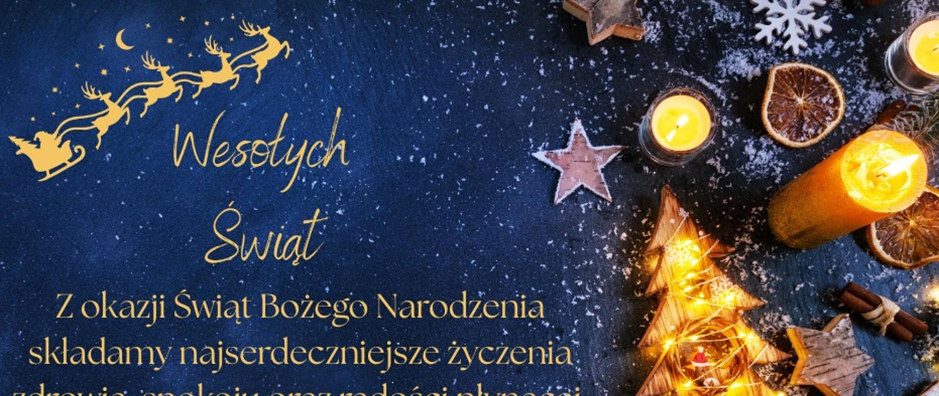 Karta z życzeniami KP PSP w Olecku