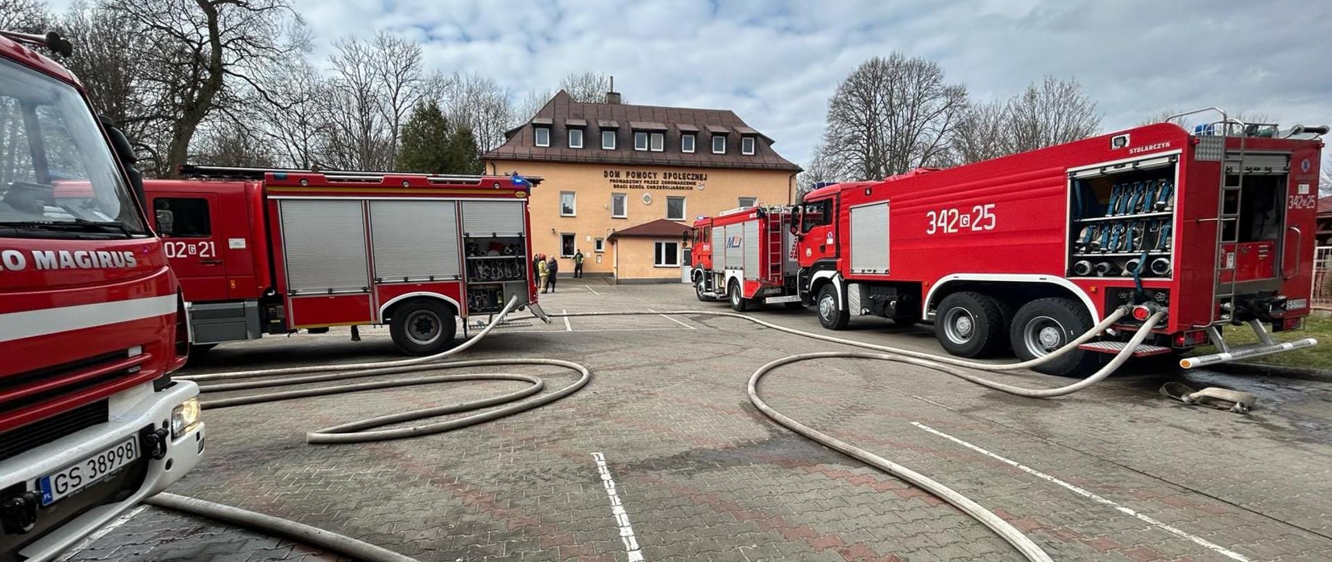 Siły i środki uczestniczące w zdarzeniu.