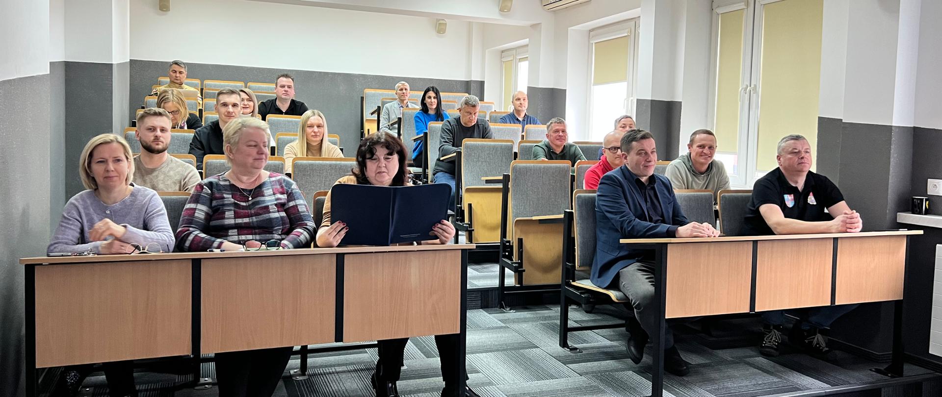 Szkolenie wewnętrzne dla osób biorących udział w kontrolach jednostek PSP woj. świętokrzyskiego