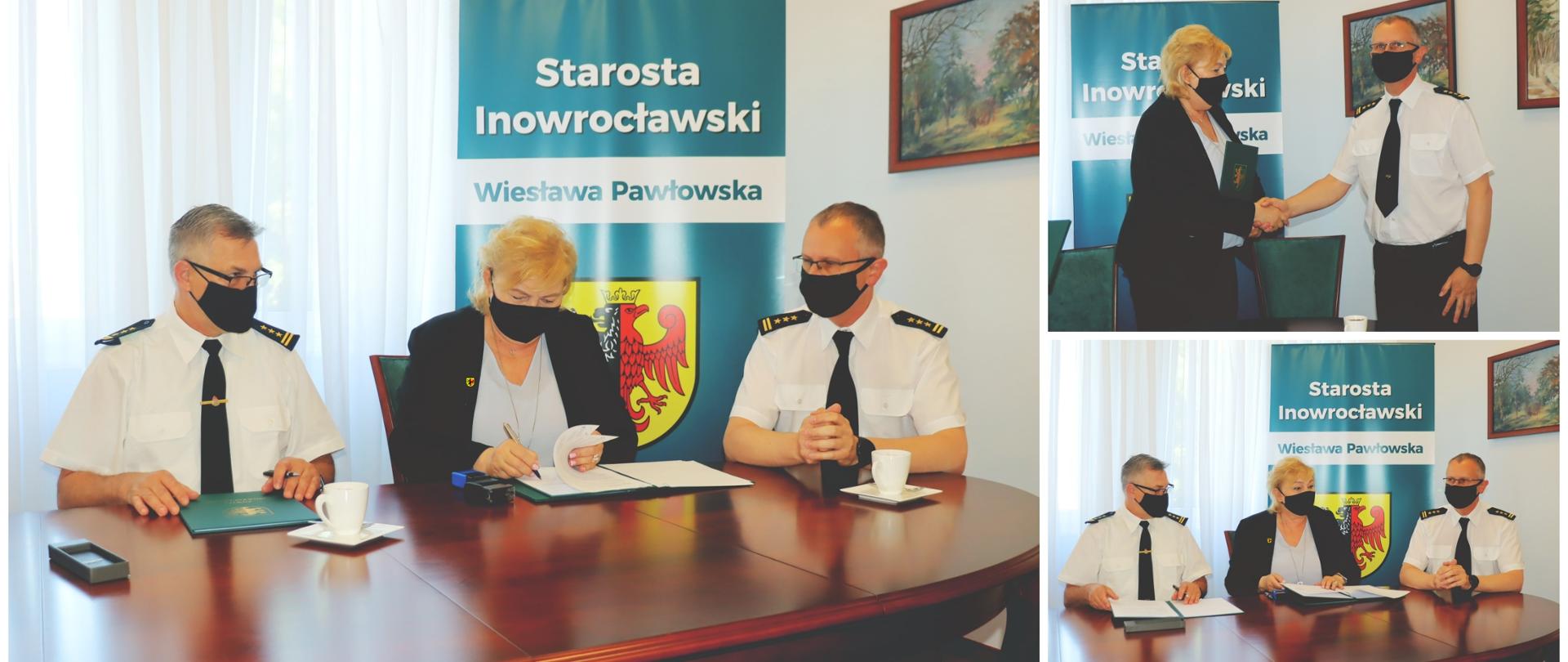 Powiat Inowrocławski dofinansuje zakup samochodu dla inowrocławskich strażaków