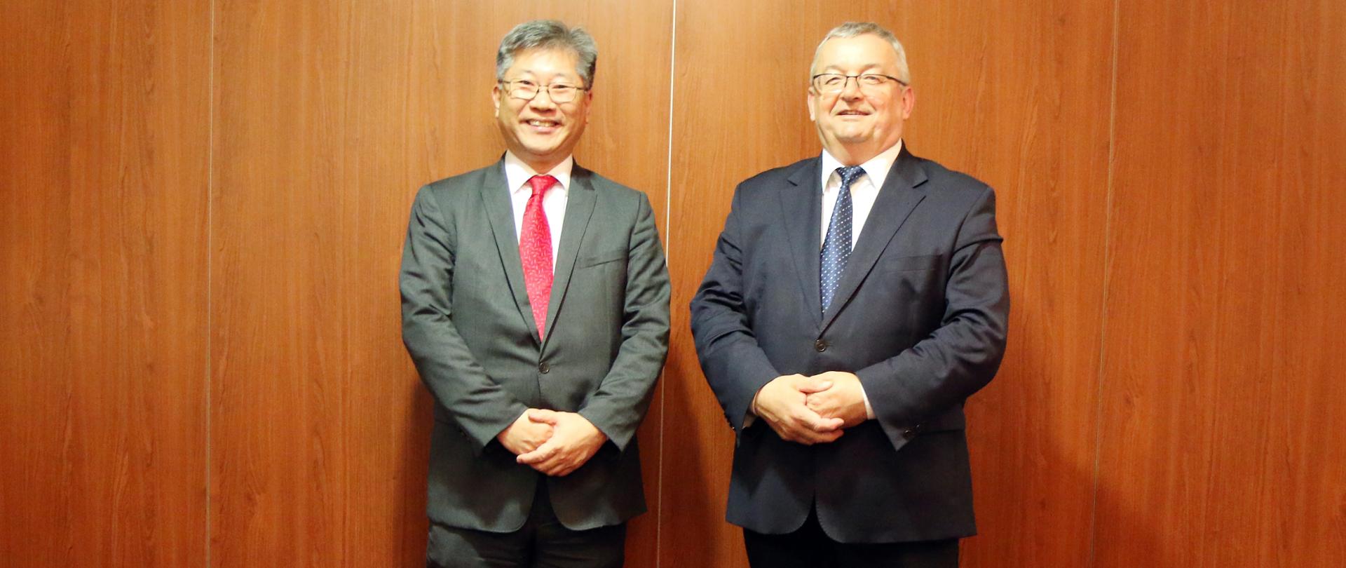 Spotkanie Ministra Infrastruktury z sekretarzem generalnym Międzynarodowego Forum Transportu