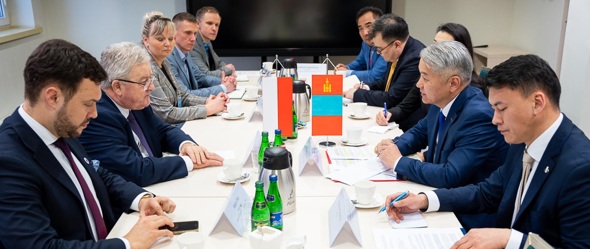 Polish-Mongolian talks at the MARD (photo by the MARD)