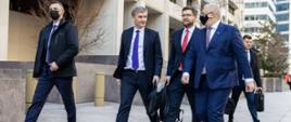 Minister of Economic Development Technology Piotr Nowak during his visit to Washington D.C.
