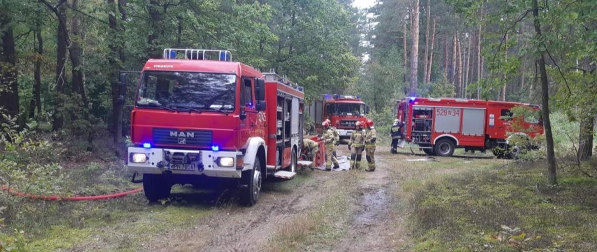 Ćwiczenia Kompanii Gaśniczej „Mława” Mazowieckiej Brygady Odwodowej pod kryptonimem „BÓR 2021”.