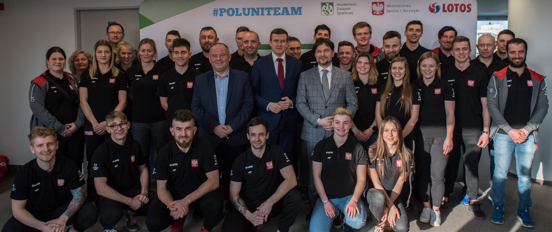 Ślubowanie Akademickiej Reprezentacji Polski przed wyjazdem na zimową Uniwersjadę Krasnojarsk 2019