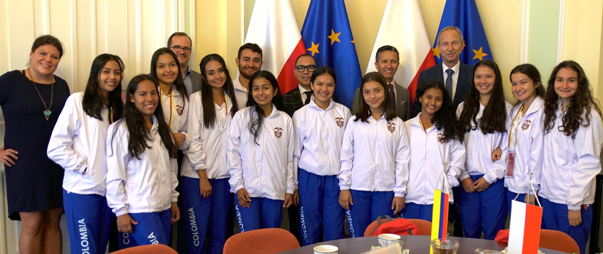 Ambasador Kolumbii w Polsce Pan Javier Higuerą z wizytą w MSiT