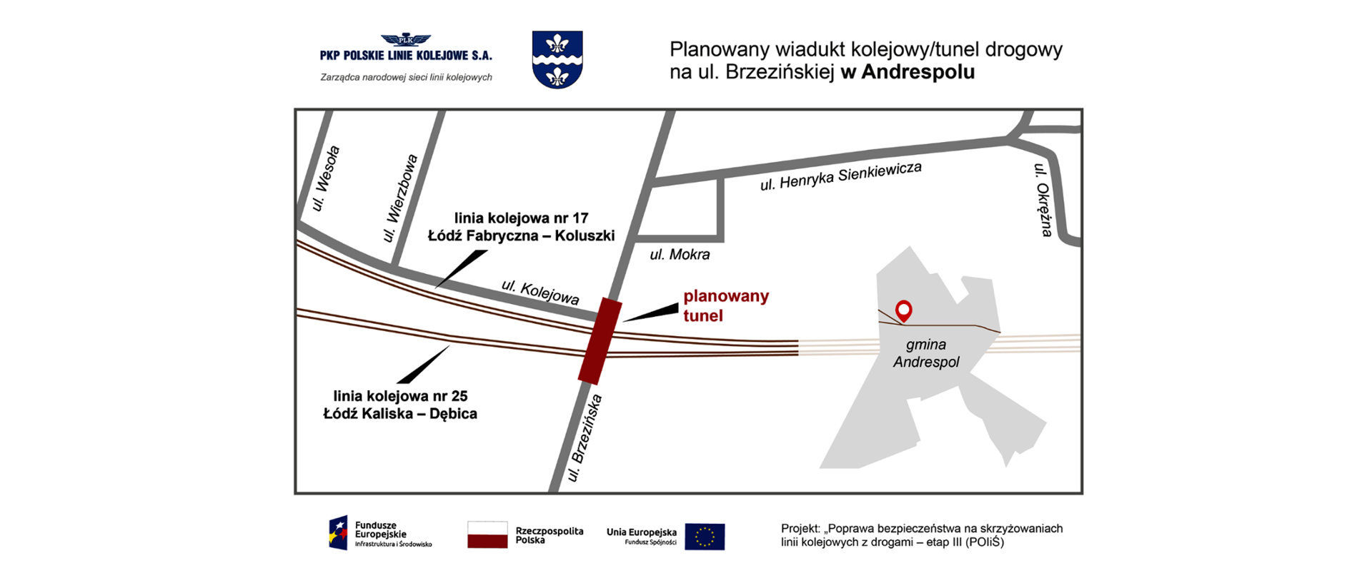 W Andrespolu zostanie wybudowany tunel drogowy