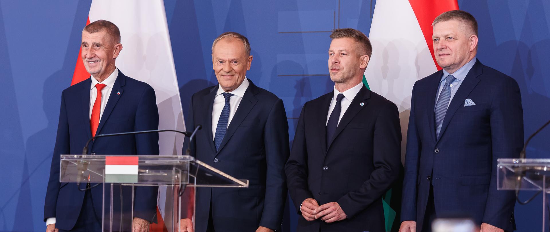Spotkanie liderów V4