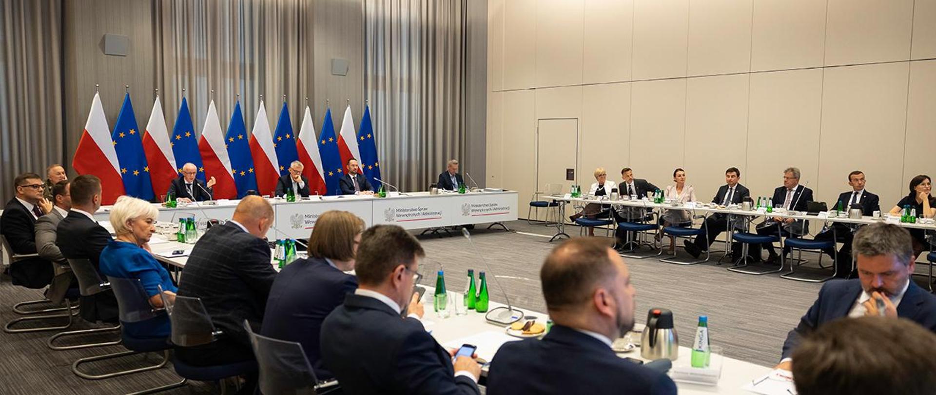 Spotkanie ministra Tomasza Siemoniaka z wojewodami