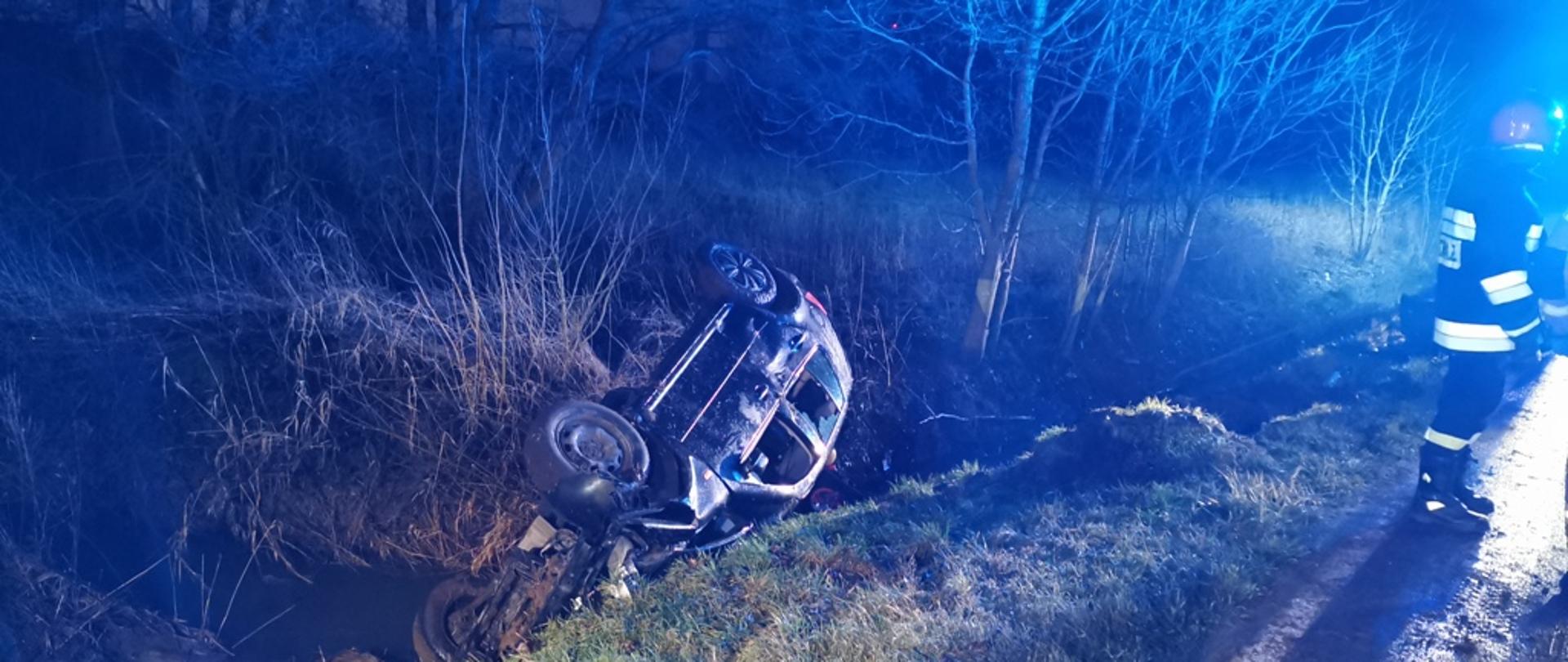 Wypadek drogowy na DW 205 Darłowo-Krupy