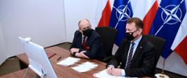 Minister Zbigniew Rau attends North Atlantic Council ministerial videoconference