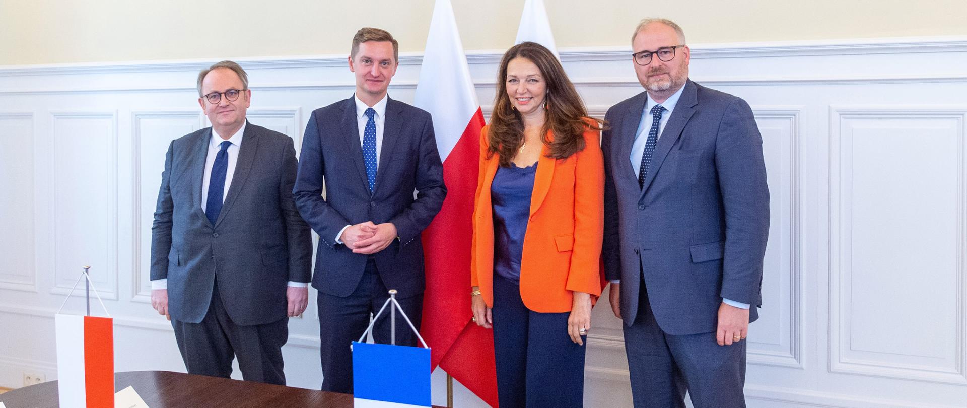 Spotkanie wiceministra Sebastiana Kalety z Międzyparlamentarną Grupą Przyjaźni Francusko-Polskiej