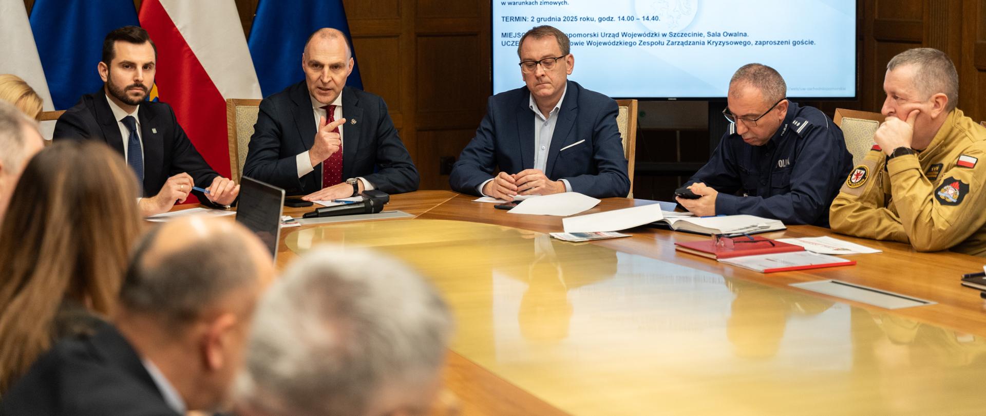 posiedzenia Wojewódzkiego Zespołu Zarządzania Kryzysowego 