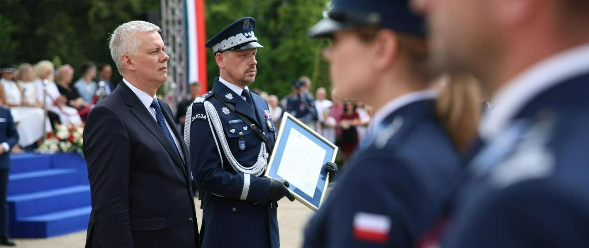 Centralne Obchody Święta Policji z udziałem ministra Tomasza Siemoniaka