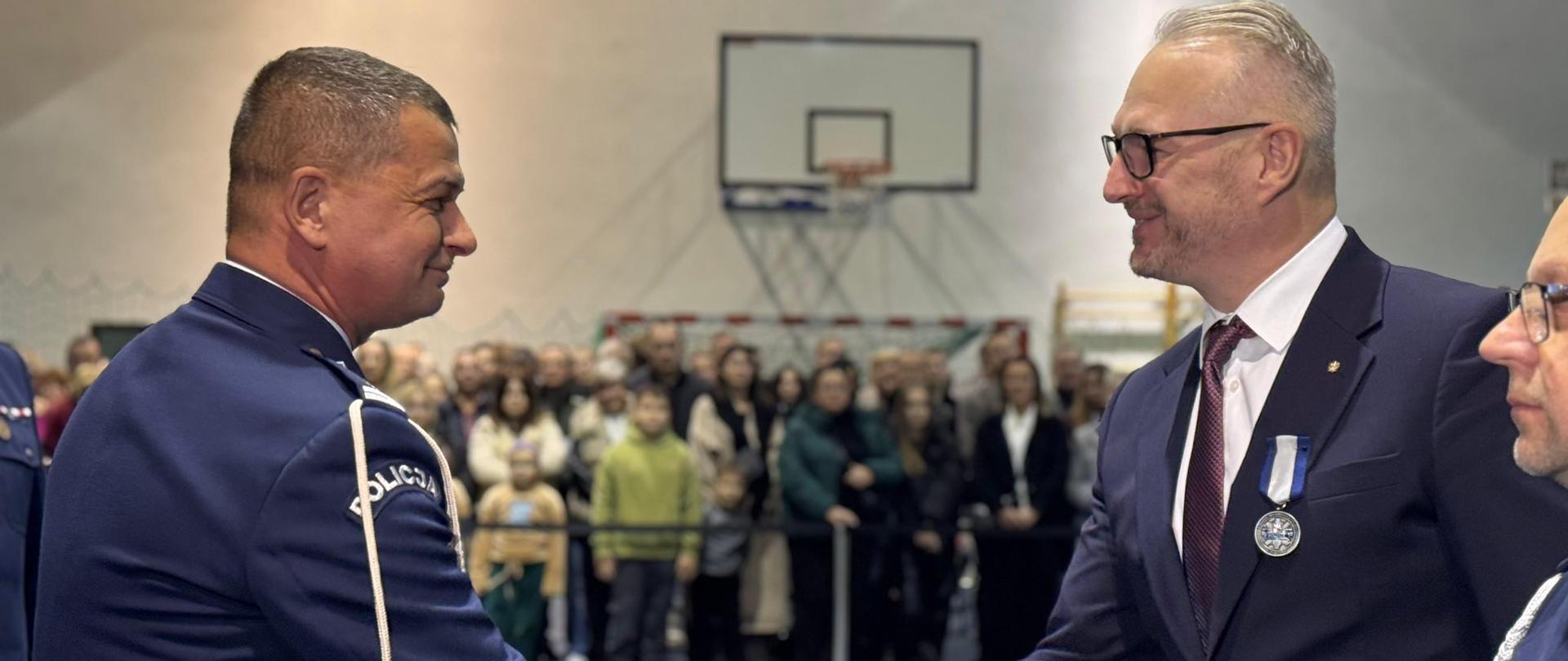 Uroczyste ślubowanie funkcjonariuszy w Komendzie Wojewódzkiej Policji w Olsztynie