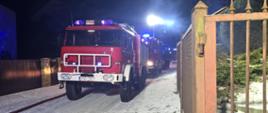 Pożar budynku mieszkalnego