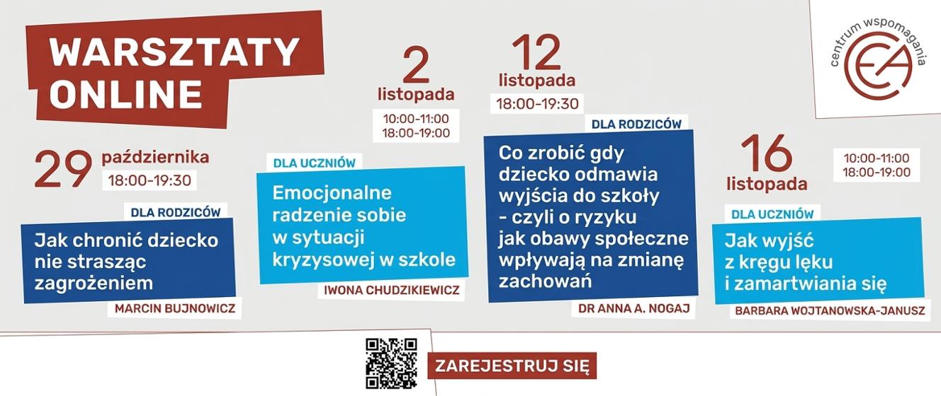 Spotkania online o wsparciu psychologicznym dla szkół artystycznych