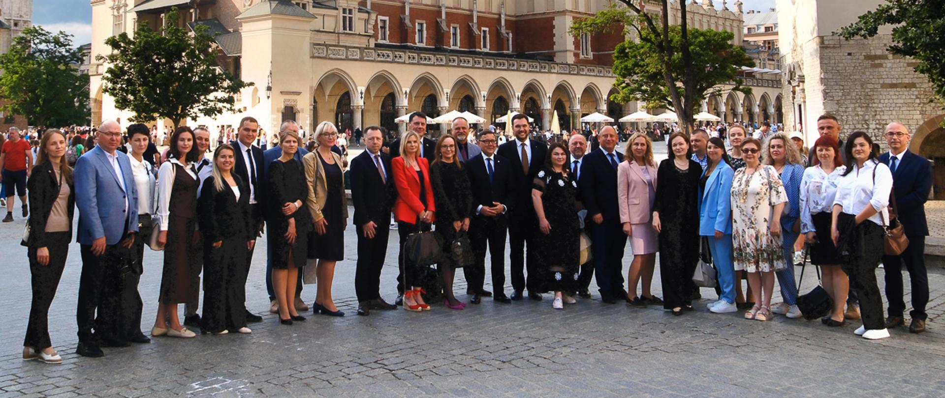 Inauguracja II edycji projektu Szkoła letnia dla przedstawicieli administracji Mołdawii i Ukrainy (fot. Małopolski Urząd Wojewódzki)