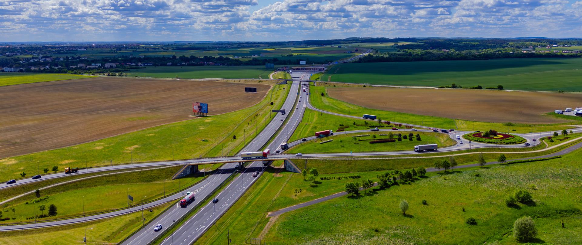 A1 w rejonie Rusocina