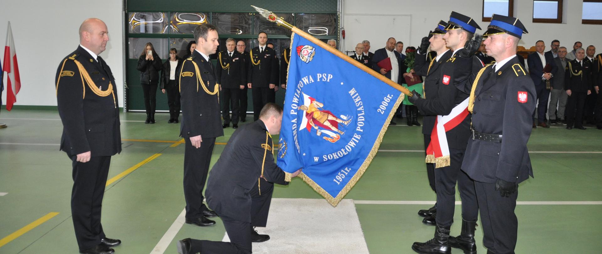 Pożegnanie Komendanta Powiatowego PSP w Sokołowie Podlaskim