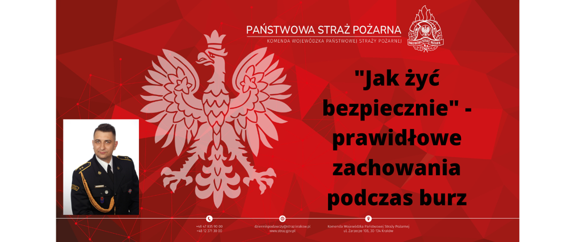 Prawidłowe zachowania podczas burz - poradnik