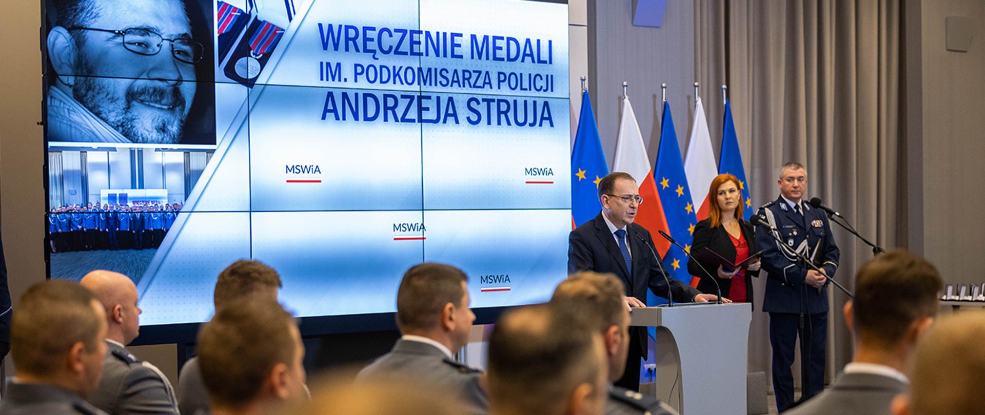 Przemówienie ministra Mariusza Kamińskiego