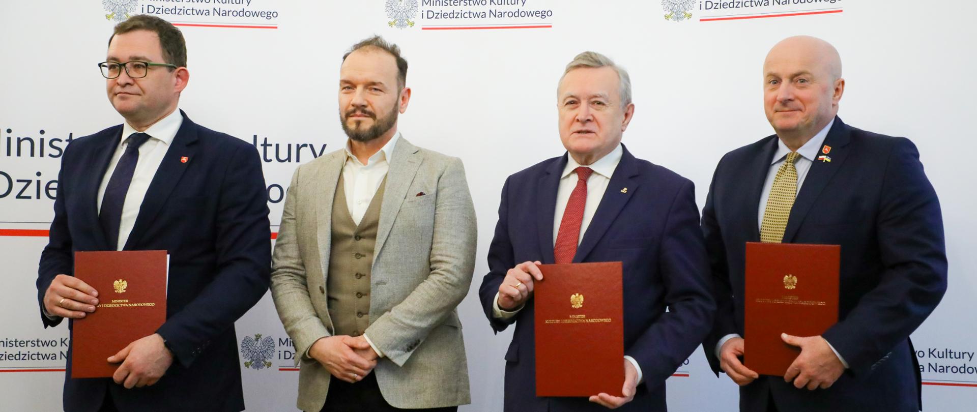 Podpisanie umowy o współprowadzeniu Teatru i. Juliusza Osterwy w Lublinie, fot. Danuta Matloch