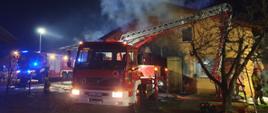 POŻAR KURNIKA I BUDYNKU GOSPODARCZEGO [22.11.2023]