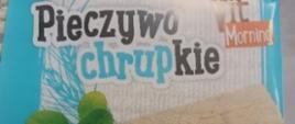 Pieczywo chrupkie żytnio-kukurydziane z dodatkiem mąki pszennej graham ekstrudowane