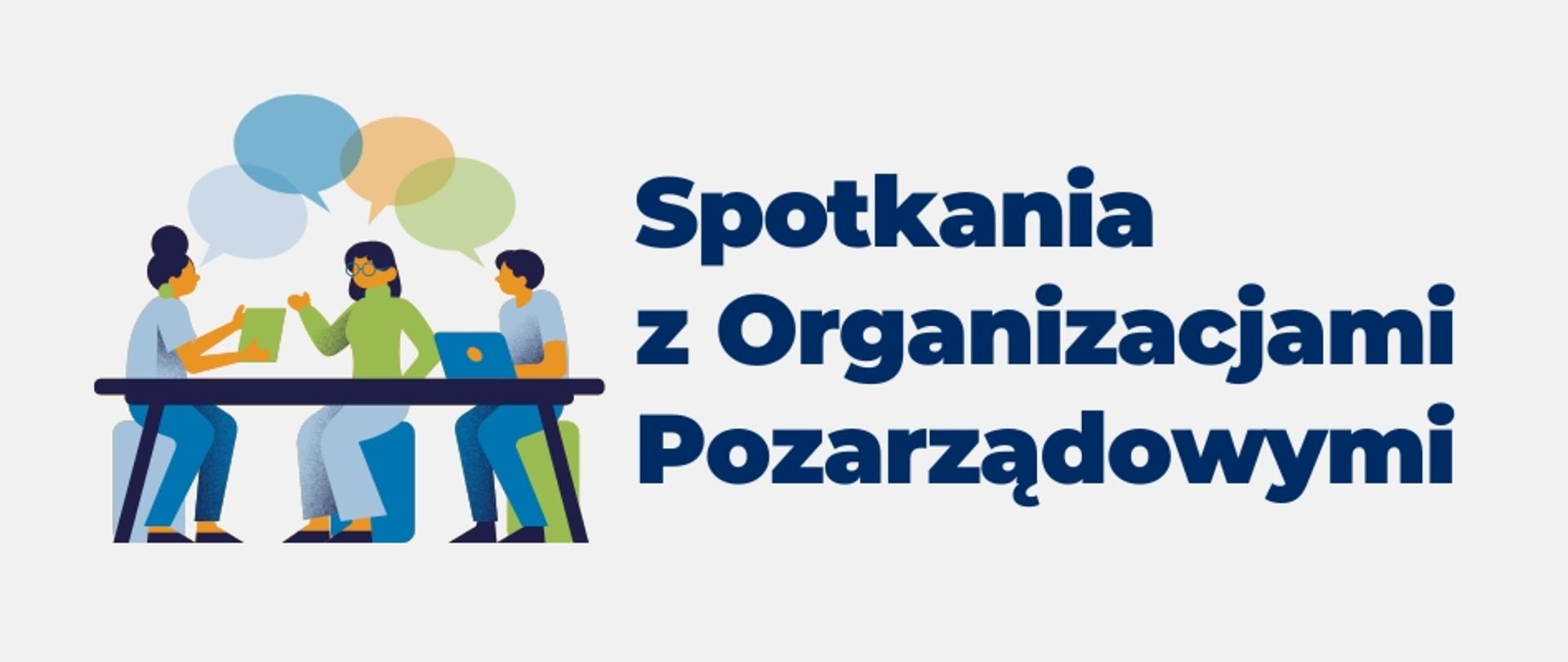 baner spotkania z organizacjami pozarządowymi