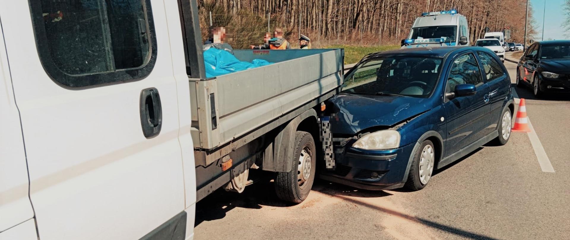 Wypadek ul. Chwarznieńska w Gdyni