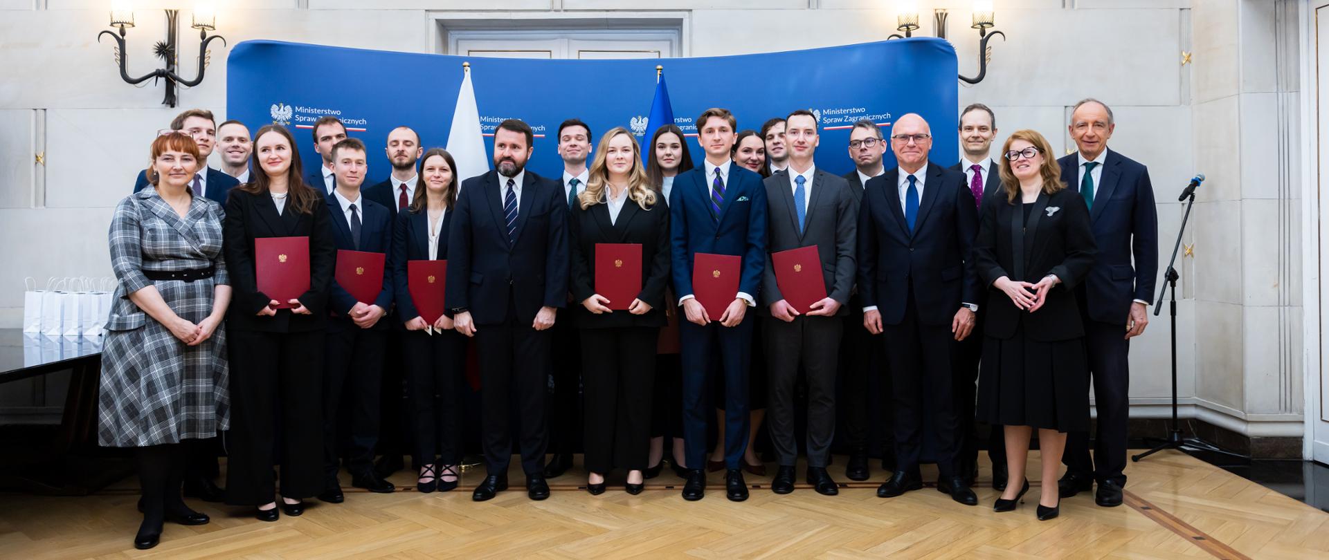 Uroczystość nadania pierwszych stopni dyplomatycznych